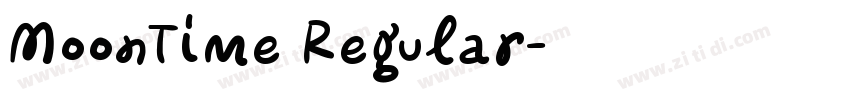 MoonTime Regular字体转换